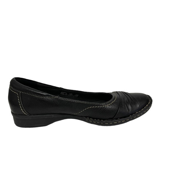 Clarks Collection Womens Leather Slip On Comfort Shoes - Picture 3 of 9